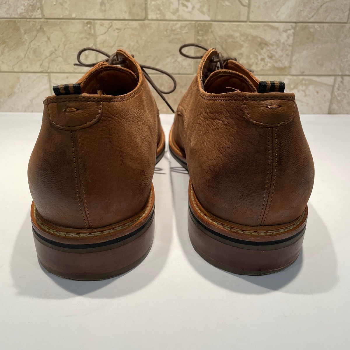 Cole Haan Williams Plain Toe Derby British Tan Leather Dress  display picture 1