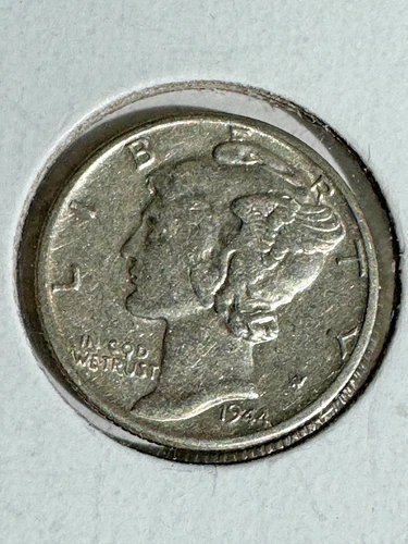 1944 Mercury Dime 10C Extremely Fine (XF) Condition