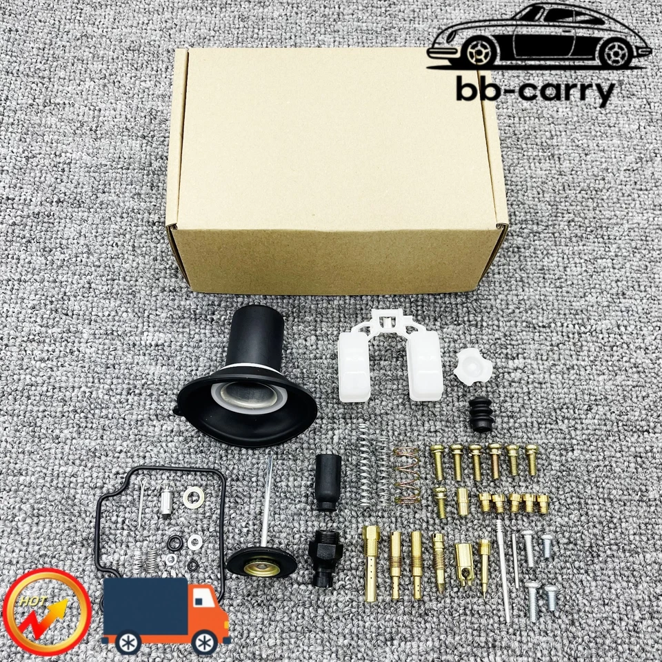 Fits For Honda 85-16 version Rebel 250/CMX 250/CA250 Carburetor Repair Kit USA - Image 2 of 4