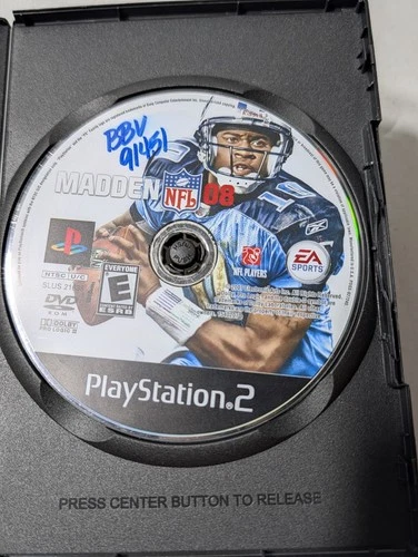 $1.99 Madden NFL 08 PS2 Sony PlayStation 2, 2007