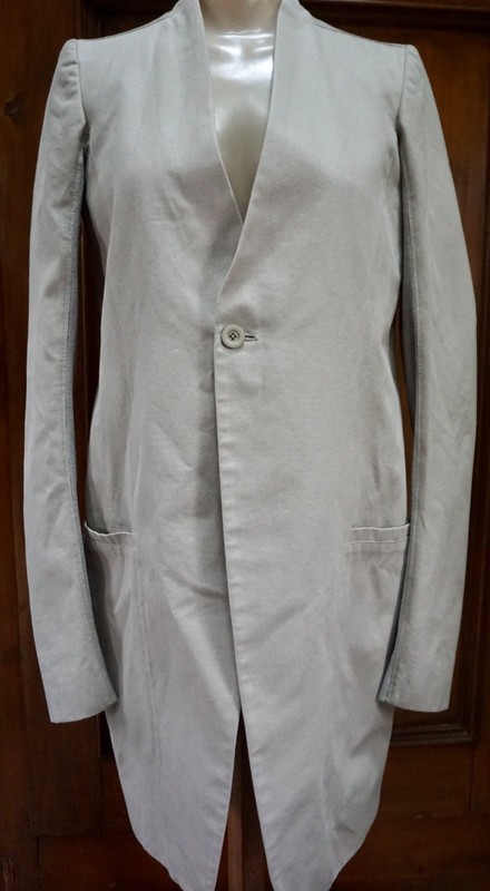 Rick Owens..Italy..Cyclops..Cotton Twill..Jacket!
