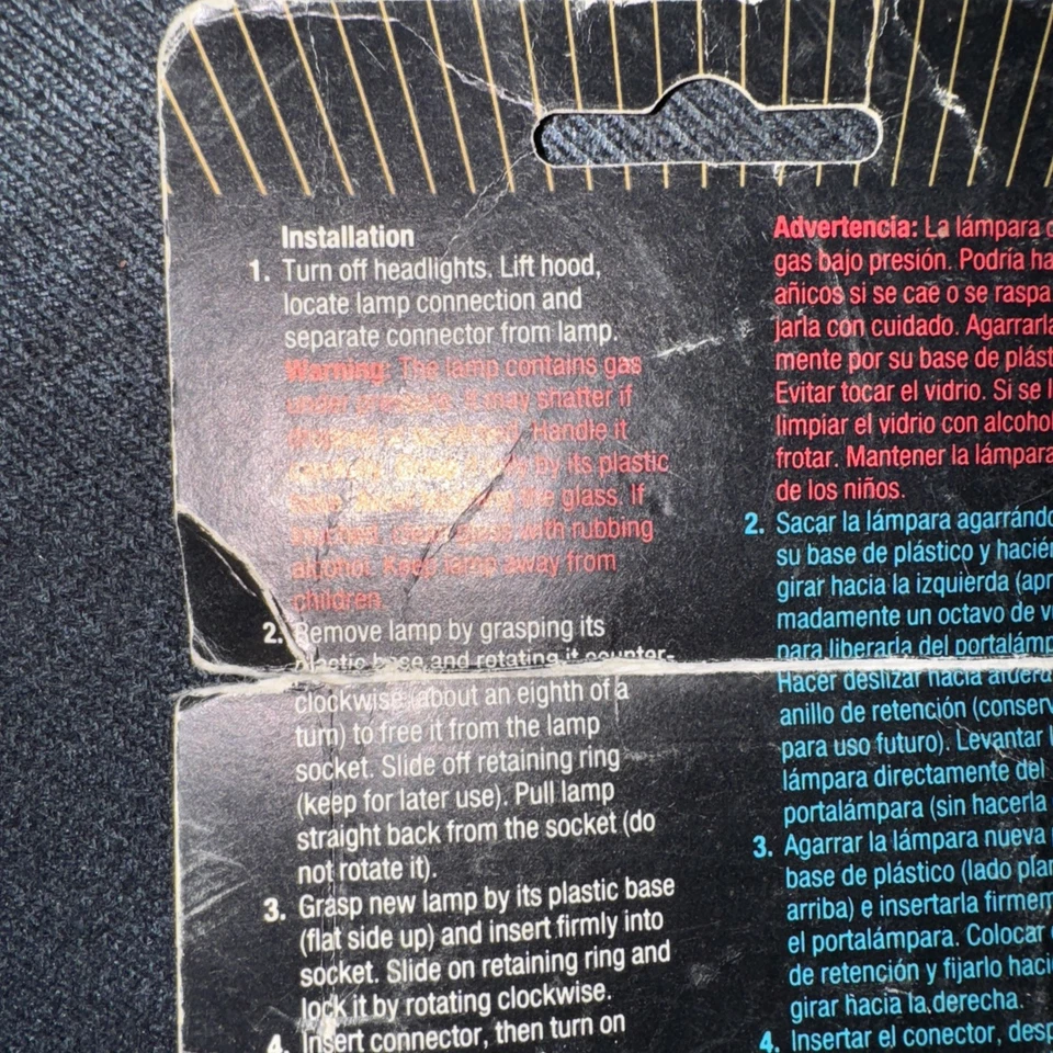 Sylvania Basic 9004 HB1 65/45W Cabezal de Bombilla Luz Alta Baja PAQUETE TIENE DESGASTE Foto 4 de 4