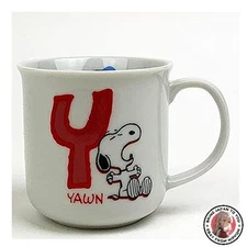 NEW マリモクラフト(Marimocraft) Snoopy Initial Mug Y