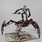 LEGO Bionicle Titans VEZON & FENRAKK Set 8764 w/ Manual No Cape Light-Up Brain