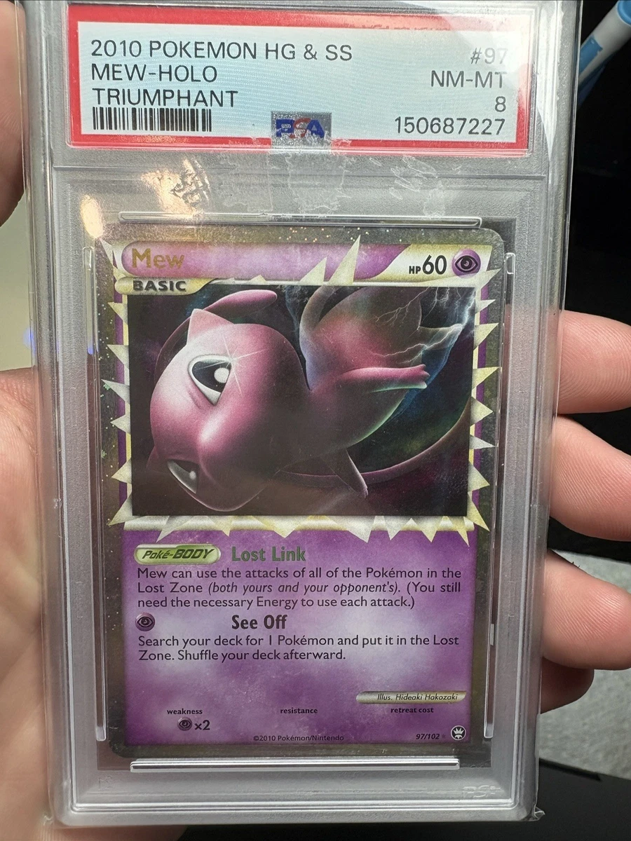 Mew Pokémon TCG Professional Sports Authenticator (PSA) Individual