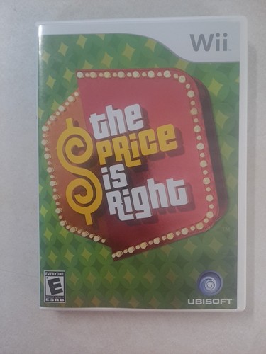 The Price is Right (Nintendo Wii) CIB Complete 