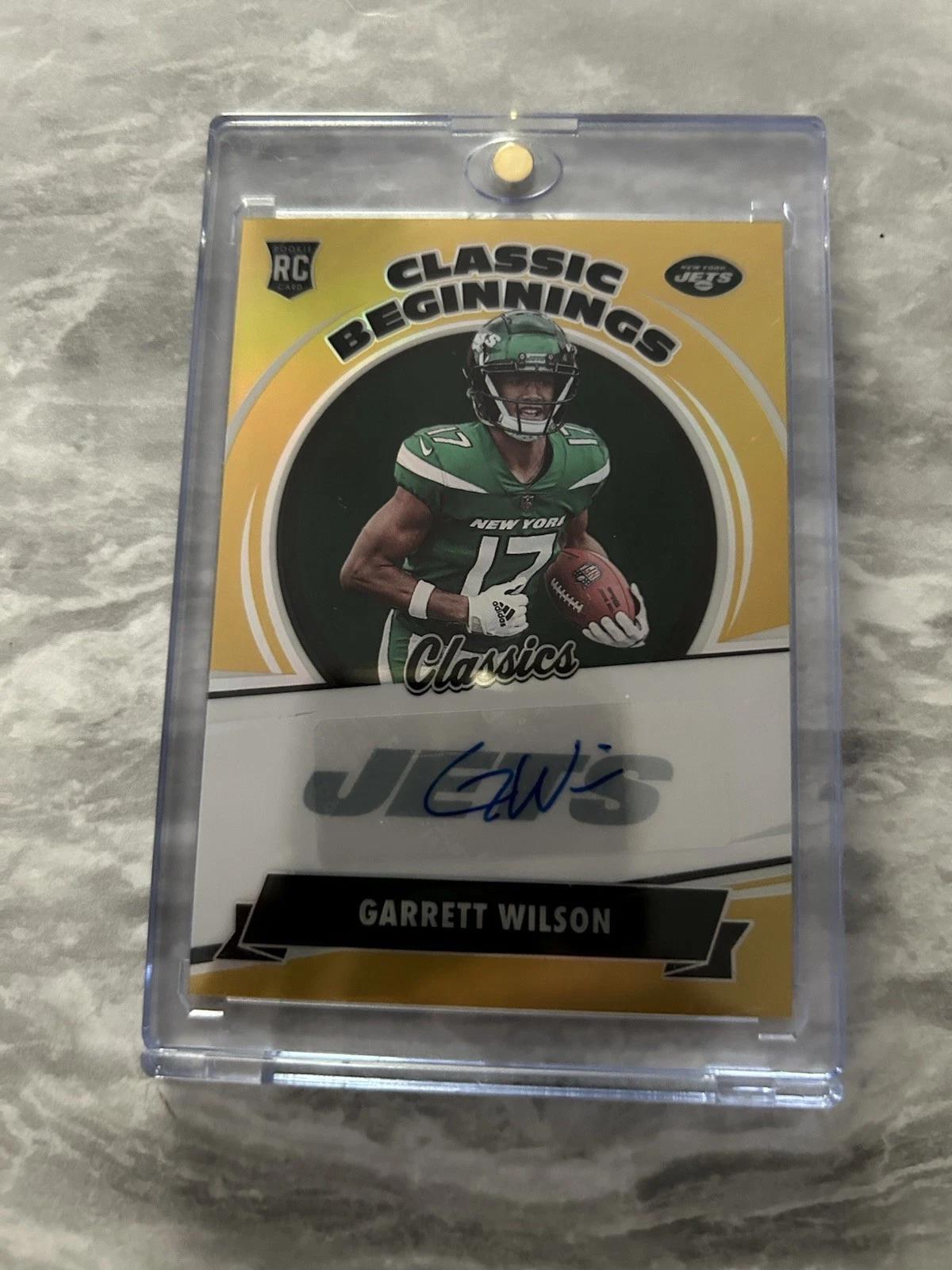 Garrett Wilson Panini Classics Classic Beginnings #CB10 Base