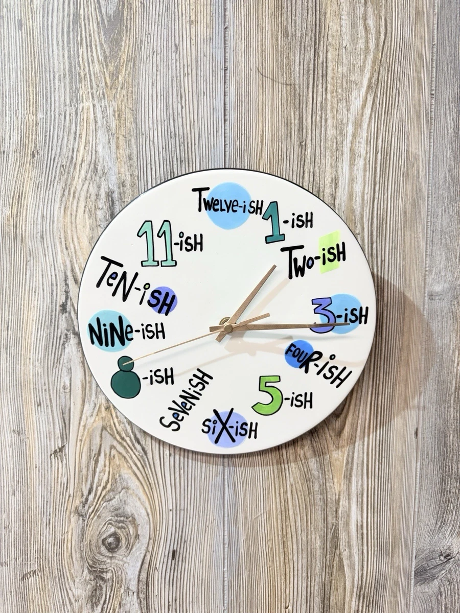 Ceramic Wall Clocks for sale | eBay