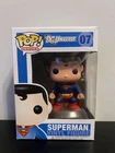 Funko Pop! DC Universe - Superman #07 (Large Font) w/Protector!! *2011*