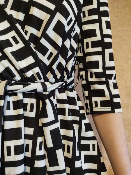 Women Ballin Dress Black Stretch 34