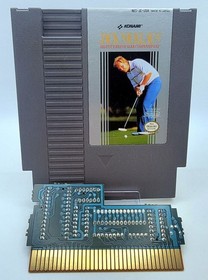 Jack Nicklaus Golf (Nintendo NES, 1989) Cart Only, Cleaned - Works