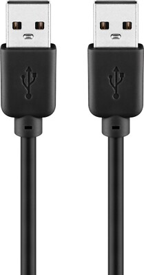 Goobay USB 2.0 HighSpeed Datenkabel - Stecker A auf Stecker A