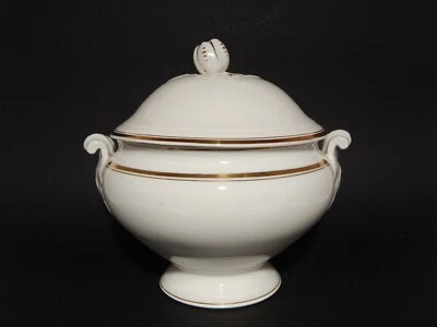 Antike Porzellan Sauciere / Mittelstücke Empire CARL TIELSCH ALTWASSER Fine 800 - Bild 1 von 4