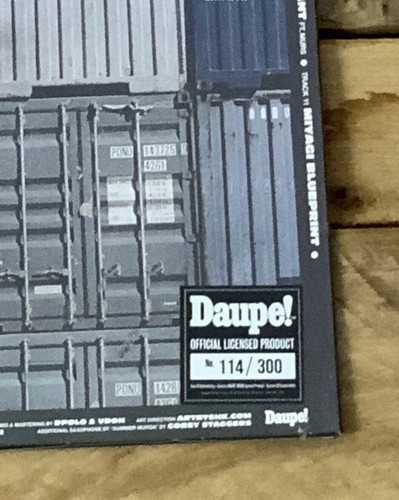 New Supply & Demand Lord Apex & V Don Black Vinyl #114/300 Daupe! Record - Picture 3 of 3