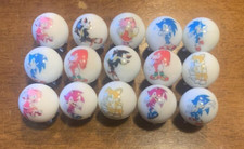Sonic the Hedgehog  5/8 SIZE Marbles COLLECTION LOT