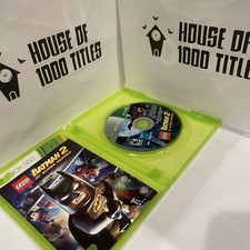 LEGO Batman 2: DC Super Heroes (Microsoft Xbox 360, 2012) Disc And Manual Only
