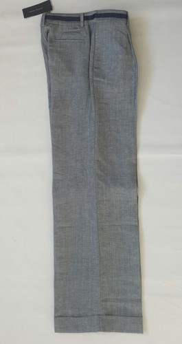Women's Tommy Hilfiger herringbone trousers blue mix color size 8/10 BNWT - Picture 9 of 9