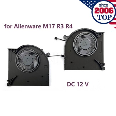 CPU+GPU Fan for Dell Alienware M17 R3 R4 DC28000ROSL DC28000RNSL H5TYJ CNV63