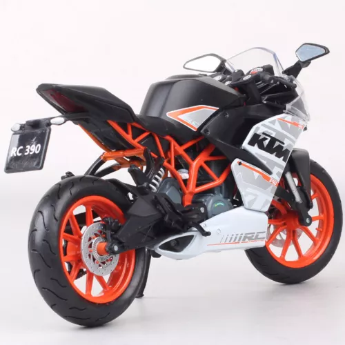 Automaxx 1:12 Scale KTM RC 390 2014 Motorcycle Diecast Model Race Bike Kids Toy - Picture 15 of 15