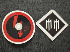 Lot of 2 MARILYN MANSON 2 1/4" to 2 1/2" Band Logo STICKERS Black Red FAST FREE