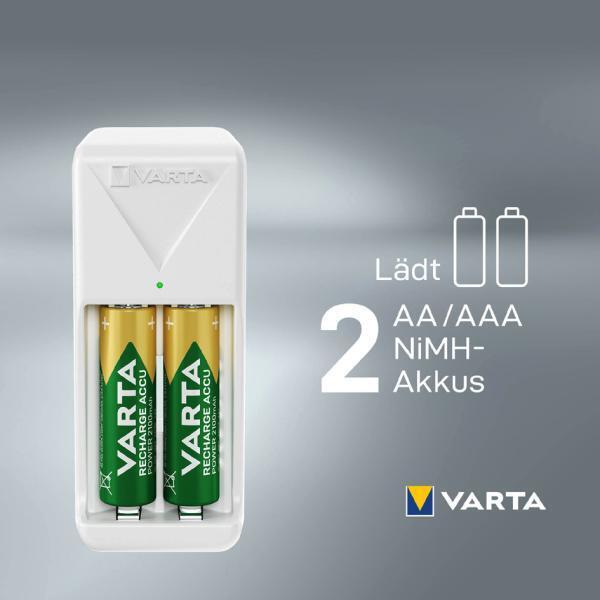 Thumbnail - Varta Mini Charger Akku-schnellladegerät Inkl. Akkus 57656101451