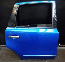 NISSAN NOTE 07-08-09-10-11-12 DRIVER SIDE REAR BARE DOOR SHELL BLUE