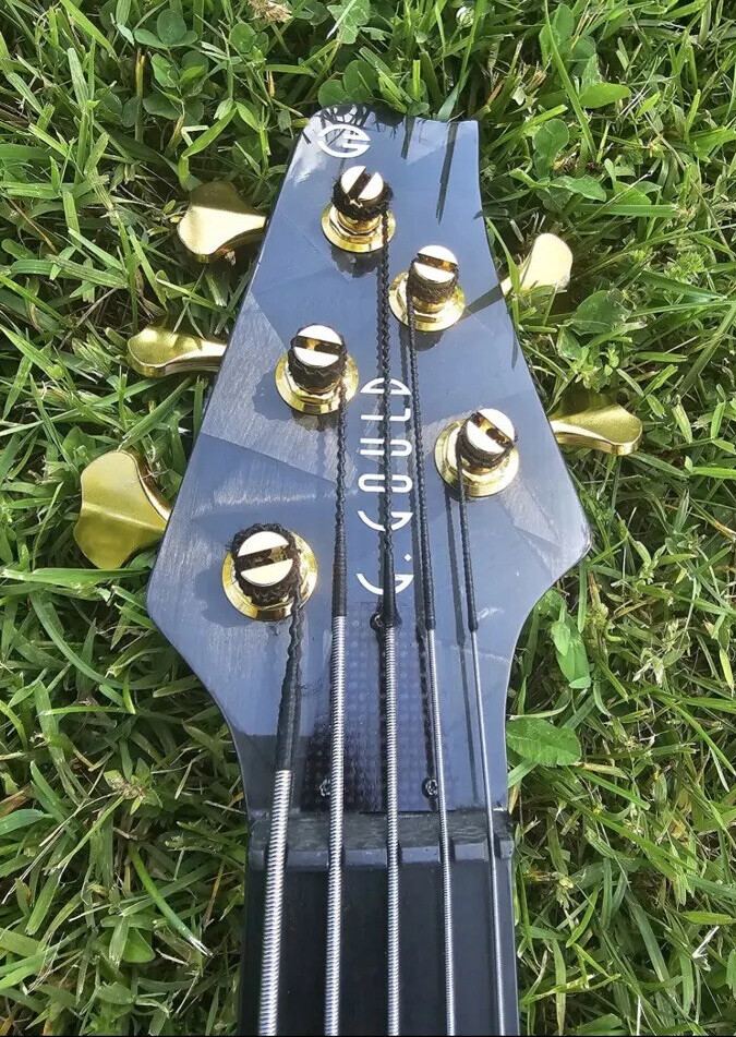 Geoff Gould GGi5 2021 5-String Bass Guitar Carbon Fiber