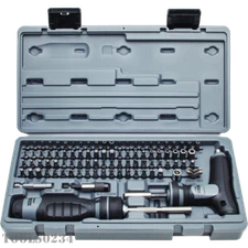 J61390 Proto 91 Piece Multi-Bit Screwdriver Set w/Ratcheting Handle