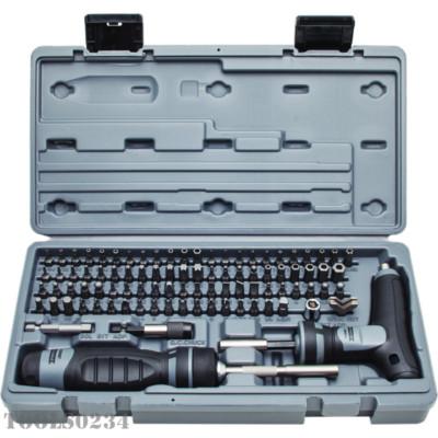 J61390 Proto 91 Piece Multi-Bit Screwdriver Set w/Ratcheting Handle