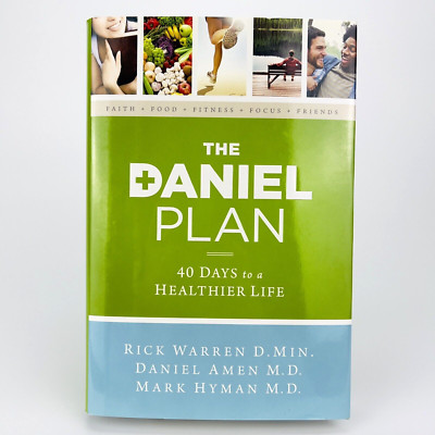 The Daniel Plan 40 Days to a Healthier Life by Rick Warren Health & Fitness