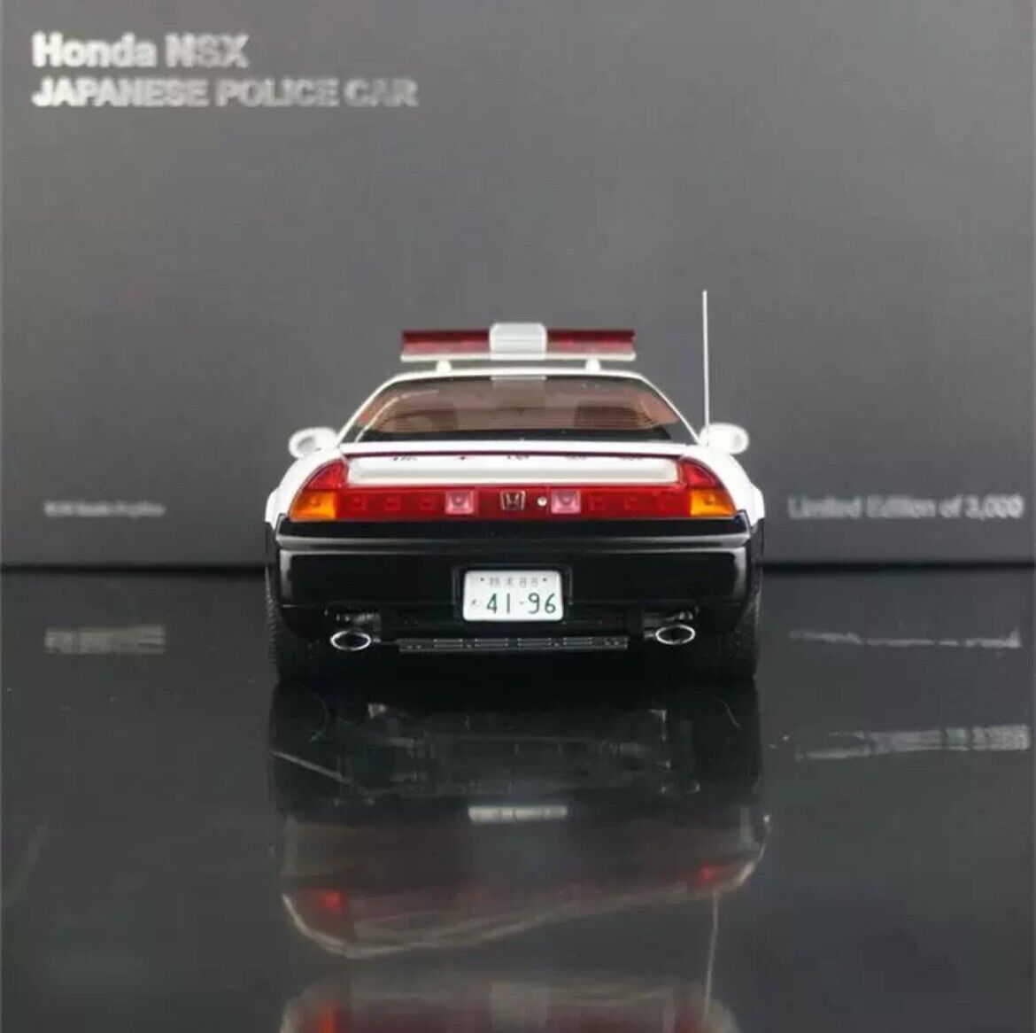 RARE* Autoart 1/18 Honda NSX (NA1) Japanese Police Car Black RARE* Autoart 1/18 Honda NSX (NA1) Japanese Police Car Black