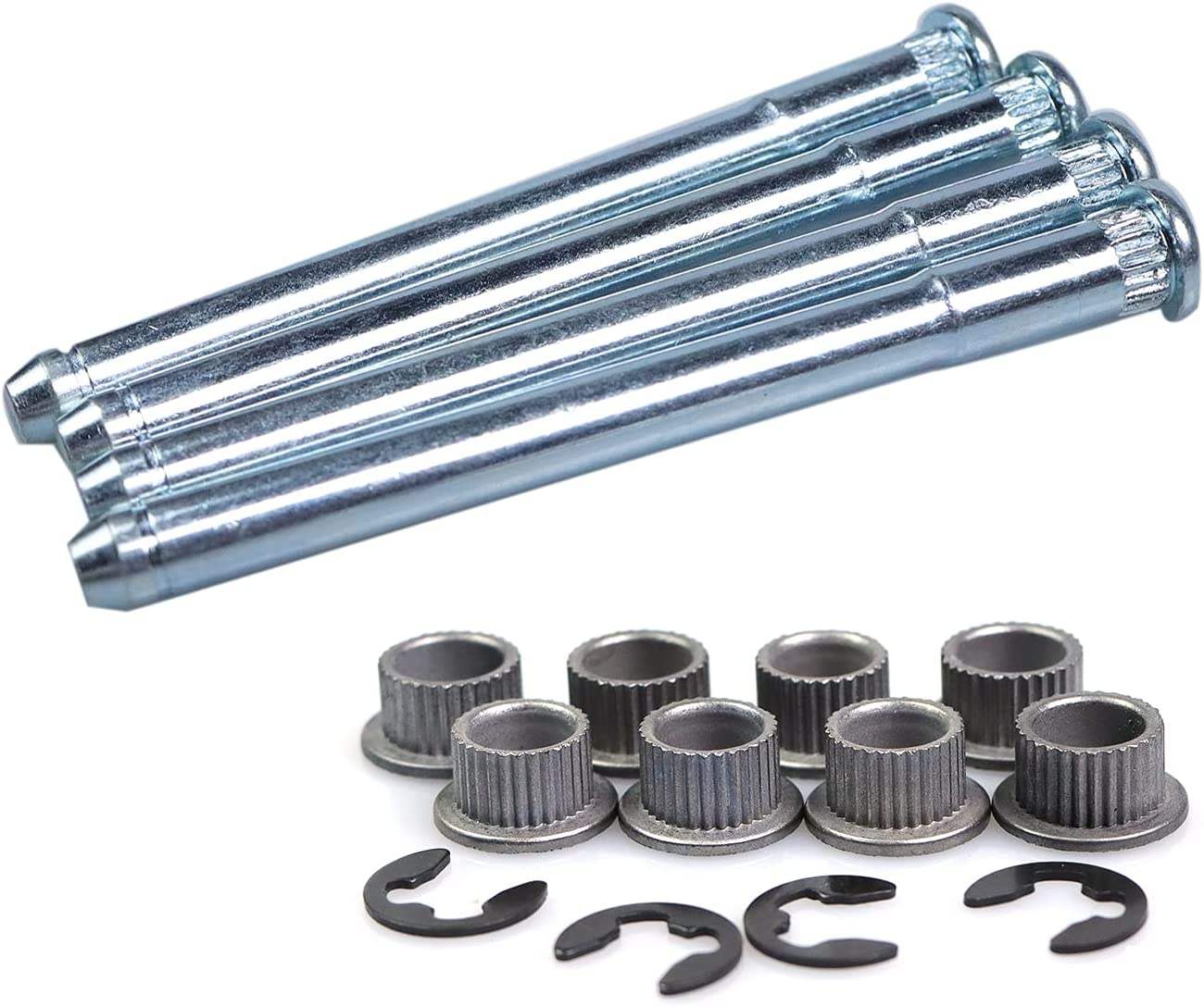 Door Hinge Pin and Bushing Repair Kits Compatible with 1988-2002 Chevy GMC C1500