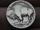 1925 D Buffalo Nickel 5 Cent Piece- Denver, Good/VG Details