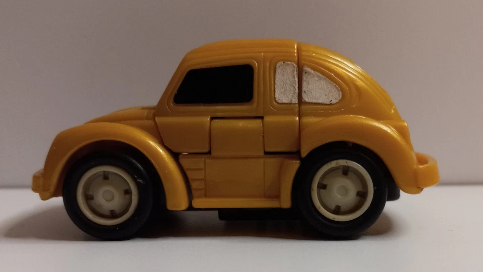 Mini Autobot Vintage Transformers Goldbug Amarillo G1 1986 TAKARA Foto 3 de 4