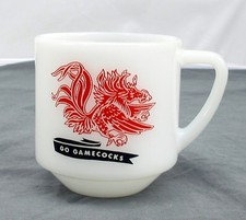 Collectible USC Gamecocks College Football Team Logo Glass Mug - Made in USA