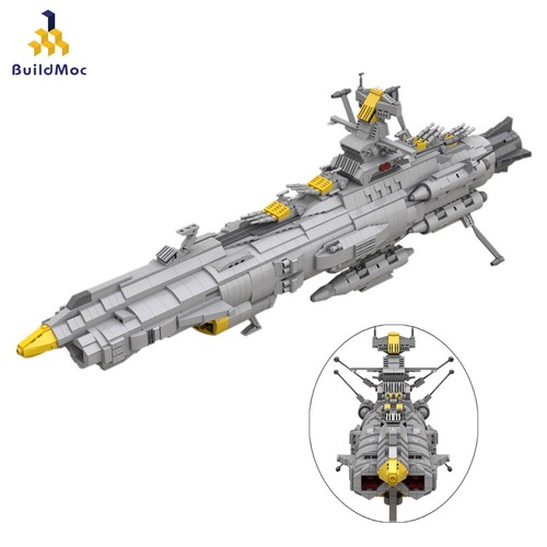 Space Battleship Andromeda Model Building Blocks Set Military MOC Bricks Toys - Picture 4 of 10