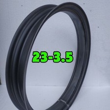 Llanta Invader 23x3,5 acero en blanco sin agujeros para Harley Davidson Chopper Bobber ancha