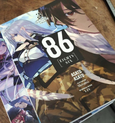 86, EIGHTY-SIX (Light Novel) Volume 1-12 LOOSE/FULL Set English Version Manga
