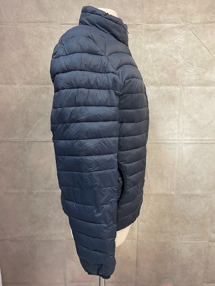 Pull & Bear Basic Collection Men's Navy Zip Jacket - image 4