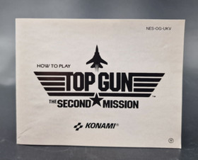 Top Gun The Second Mission - Nintendo NES - Complet - PAL A - Excellent Etat