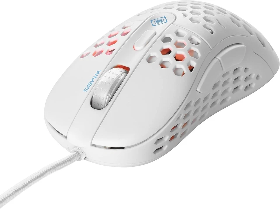 Deltaco Gaming Wired Mouse Lightweight 65g 6400 DPI 1000Hz Polling Rate - Image 4 of 4