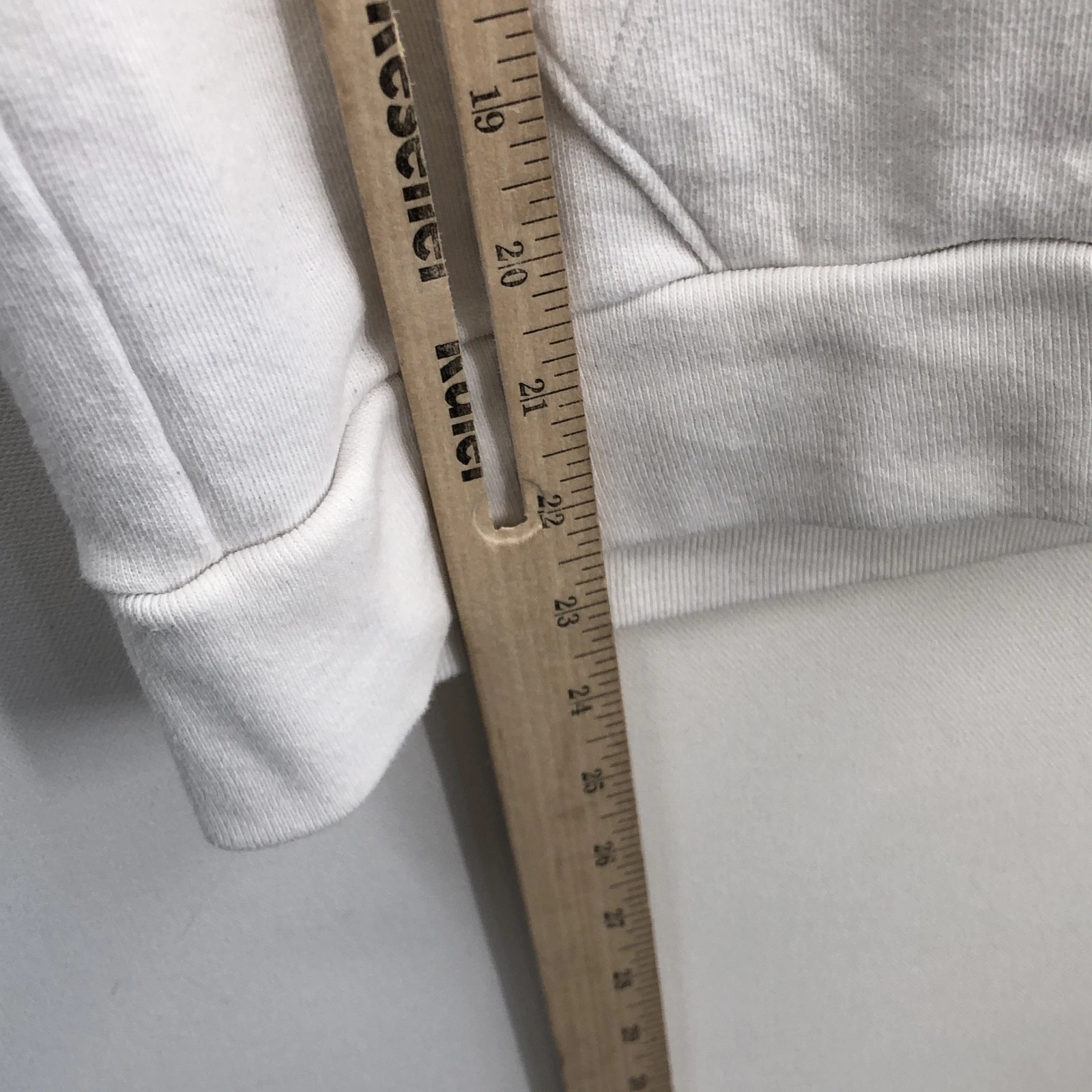 UNDERCOVER Felpa pullover manica lunga Victorias Secret rosa donna bianca con cappuccio taglia M