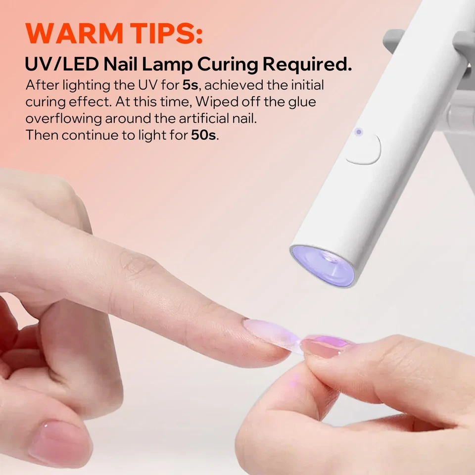 Vanfa Soft Gel Tip Glue Adhesive for Nail Extensions *Pick Any* - Image 4 of 4