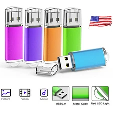 5/10/20Pack 8GB 16GB 32GGB Flash Pen Drive Memory Stick USB 2.0 Flash Drive