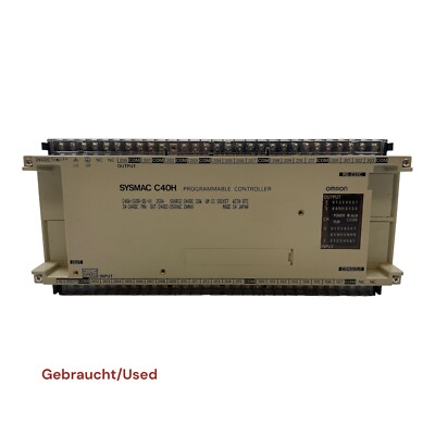 Omron Sysmac C40H  Programmable Controller C40H-C6DR-DE-V1