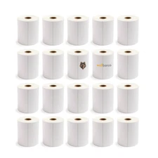 4"x6" Direct Thermal Shipping Labels 250/Roll For Zebra Eltron LP2844 ZP450 UPS