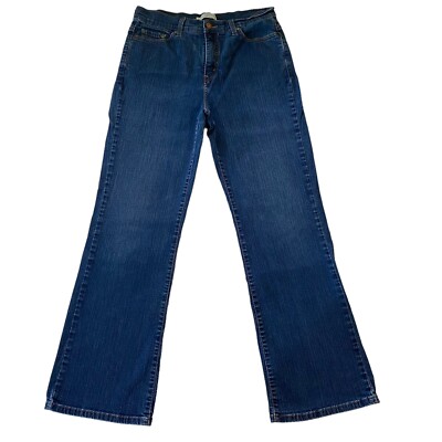 Levi's 512 Perfectly Slimming Boot Cut High Rise Jeans Women s Size 14 Medium