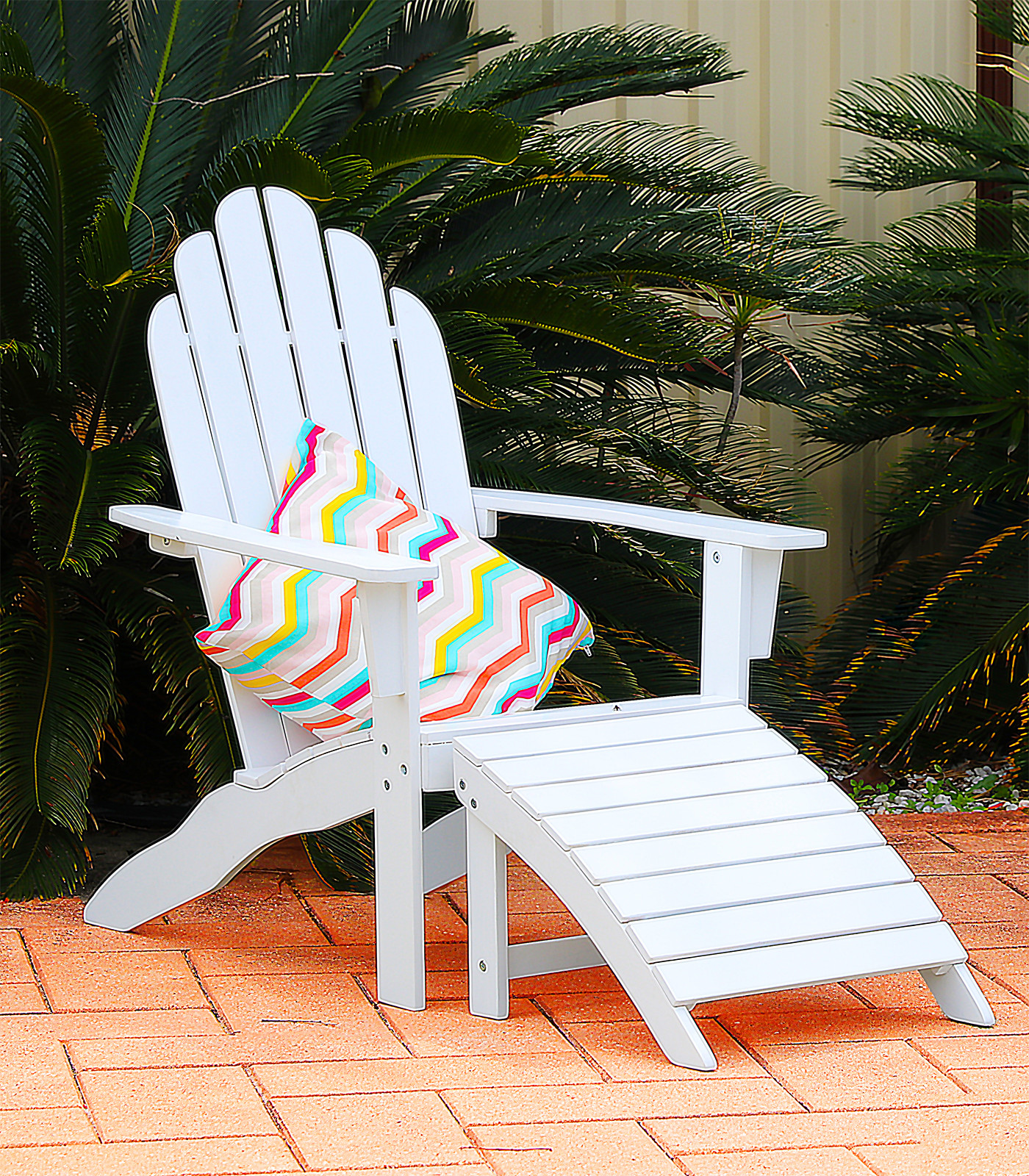 Acacia Hardwood Footrest for Cape Cod Adirondack Chairs Foot Rest Adirondack eBay