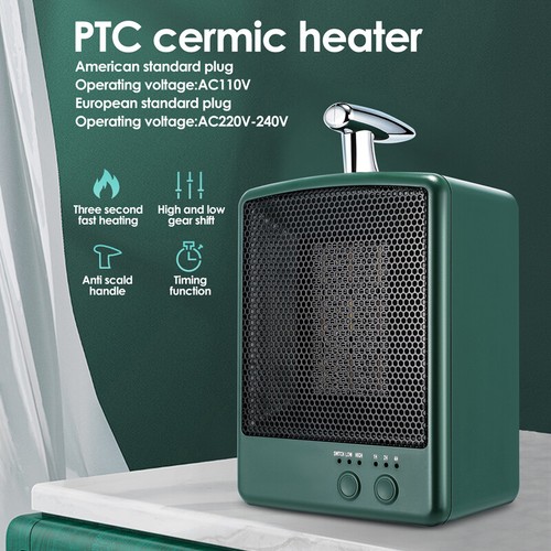 1000W Electric Ceramic Space Heater Hot Air Fan W/ Thermostat For Home Office - Picture 10 of 72