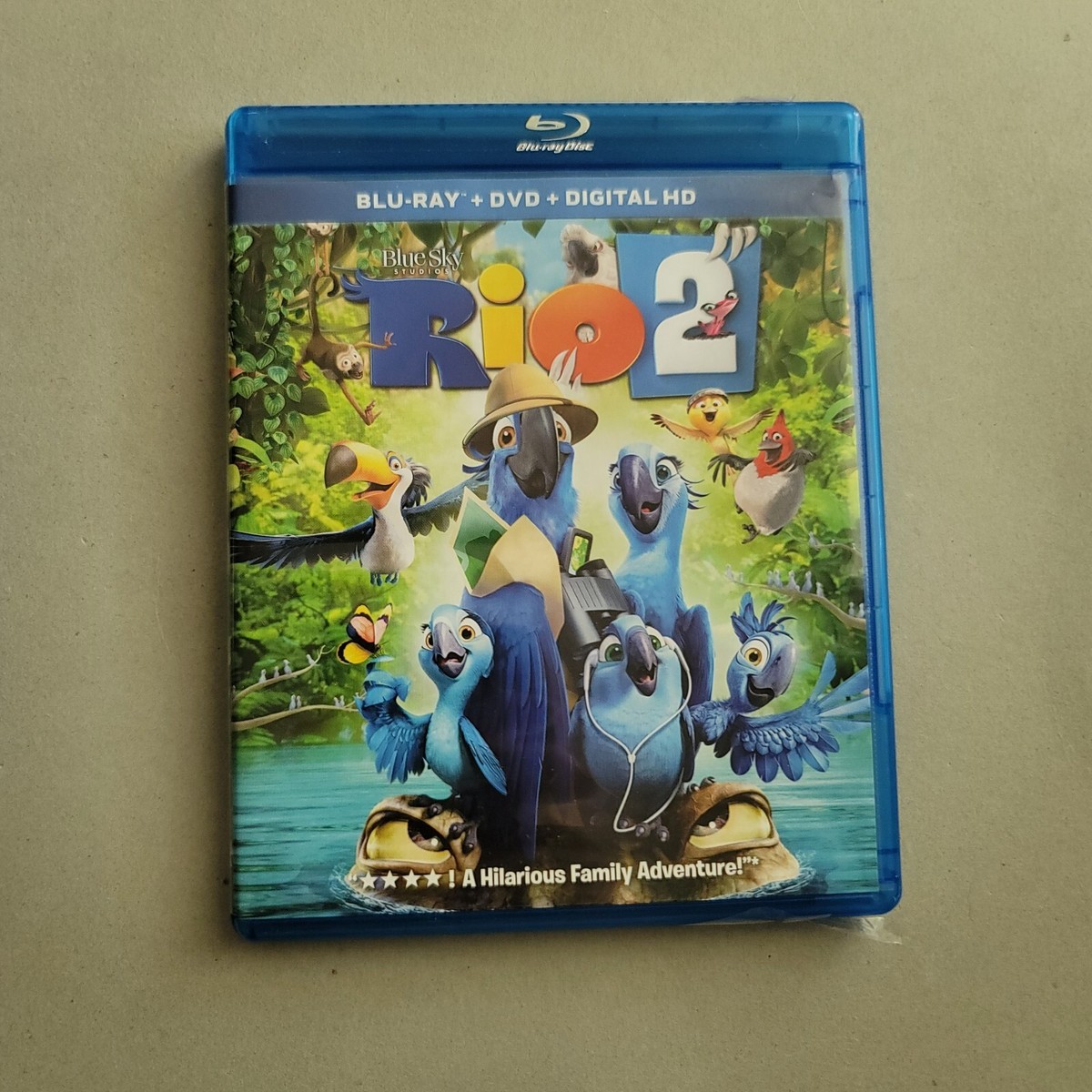 Rio 2 (Blu-Ray DVD Digital HD 2 Disc Set) | eBay